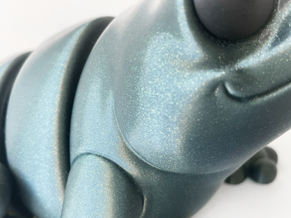 ZOU's BIG Galaxy Frog Fidget Toy - Large High-Quality 3D Printed Articulated Froggy for Indoor & Outdoor & Stress Relief Play