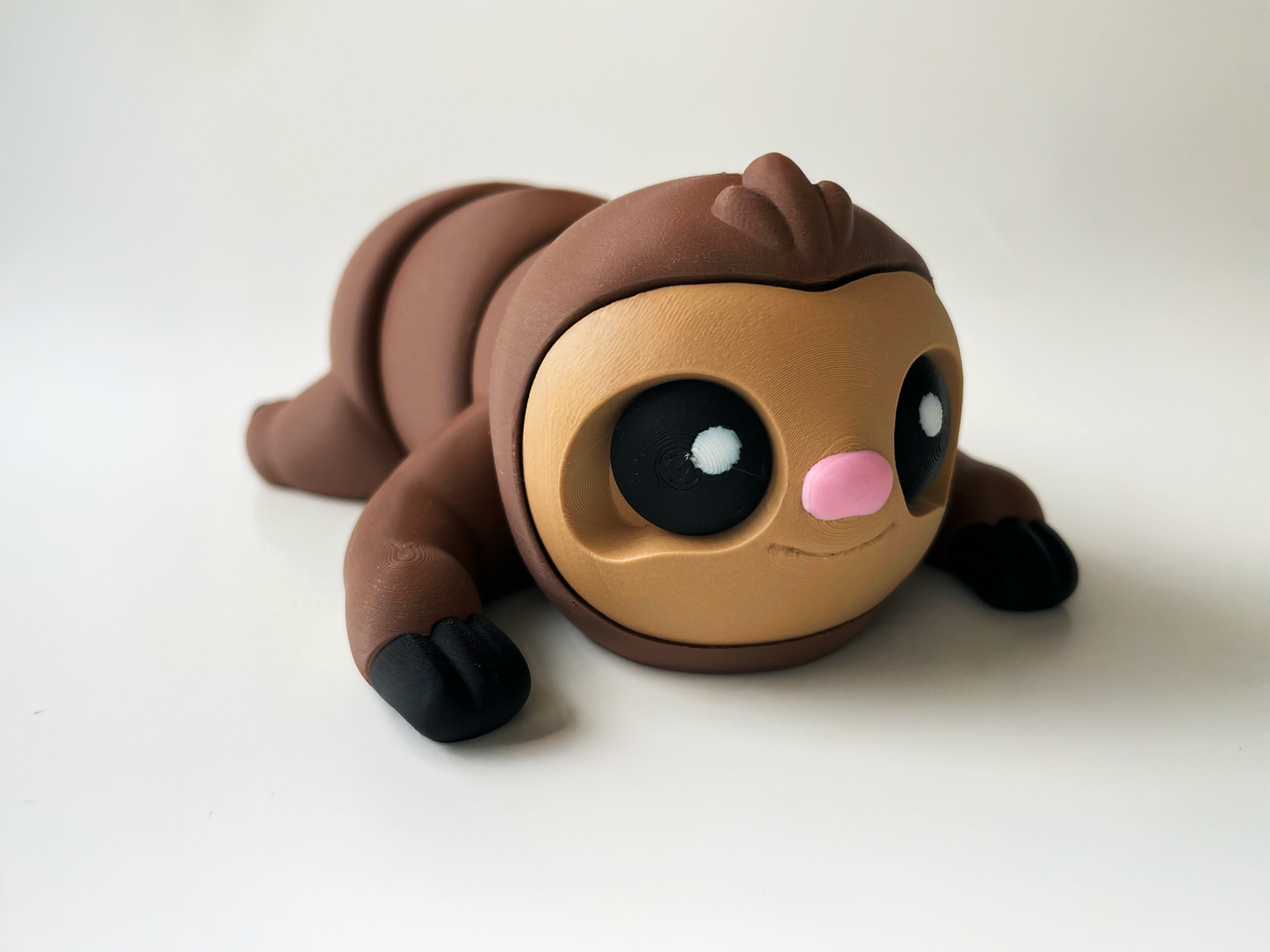 3D Printed Sloth Toy: Posable Amazon Jungle Play