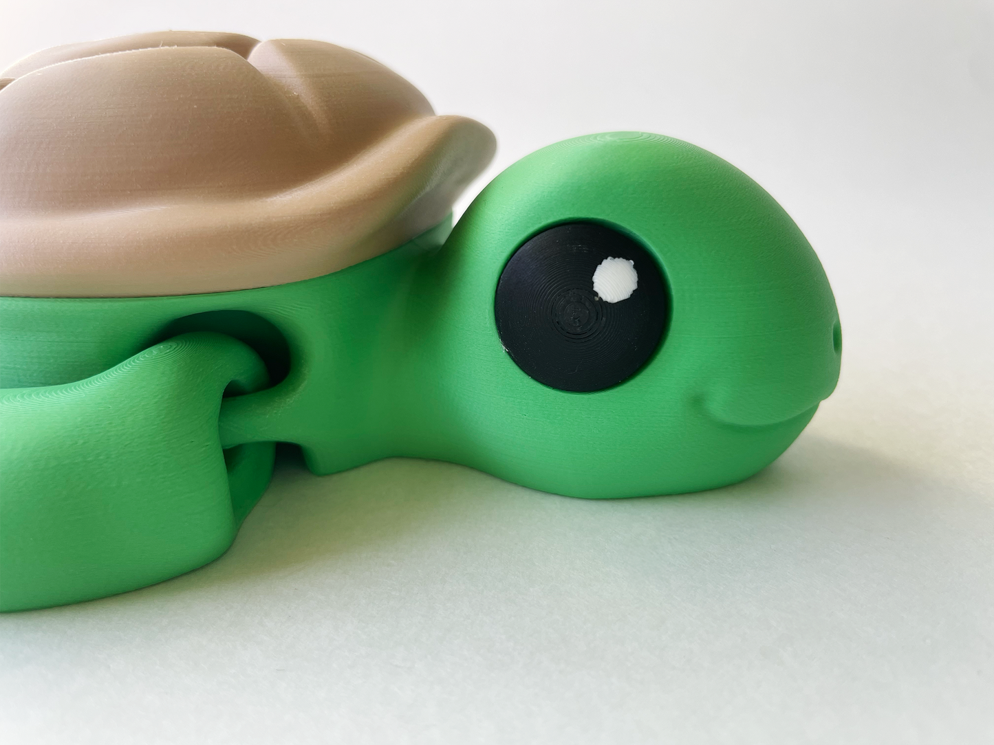 Larry the Large Green Sea Turtle Premium Toy for Fun Marine Animal Pretend Play and Tactile STEM Learning