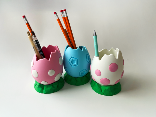 Dino Egg Pencil Holders!
