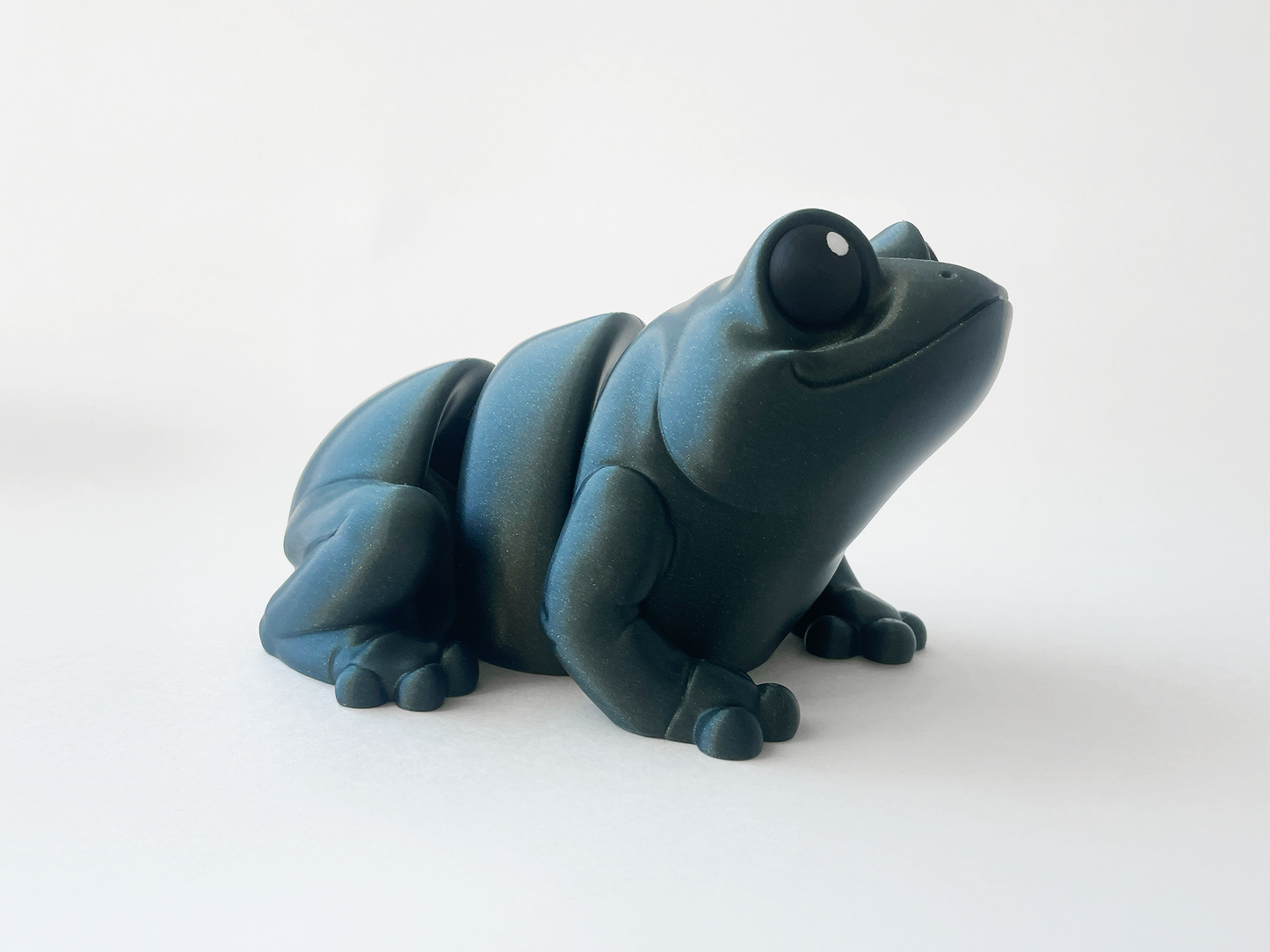 ZOU's BIG Galaxy Frog Fidget Toy - Large High-Quality 3D Printed Articulated Froggy for Indoor & Outdoor & Stress Relief Play