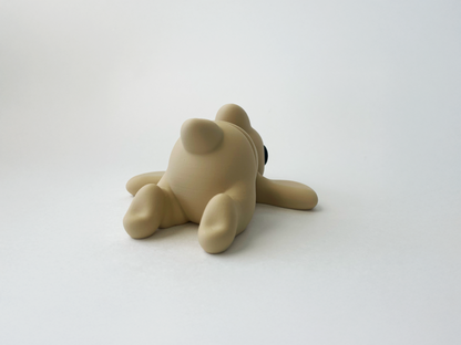 Zou's Solid Beige Pterodactyl Fidget Toy- - High-Quality 3D Printed Articulated Pterodactyl for Tabletop Tactile Play & Stress Relief
