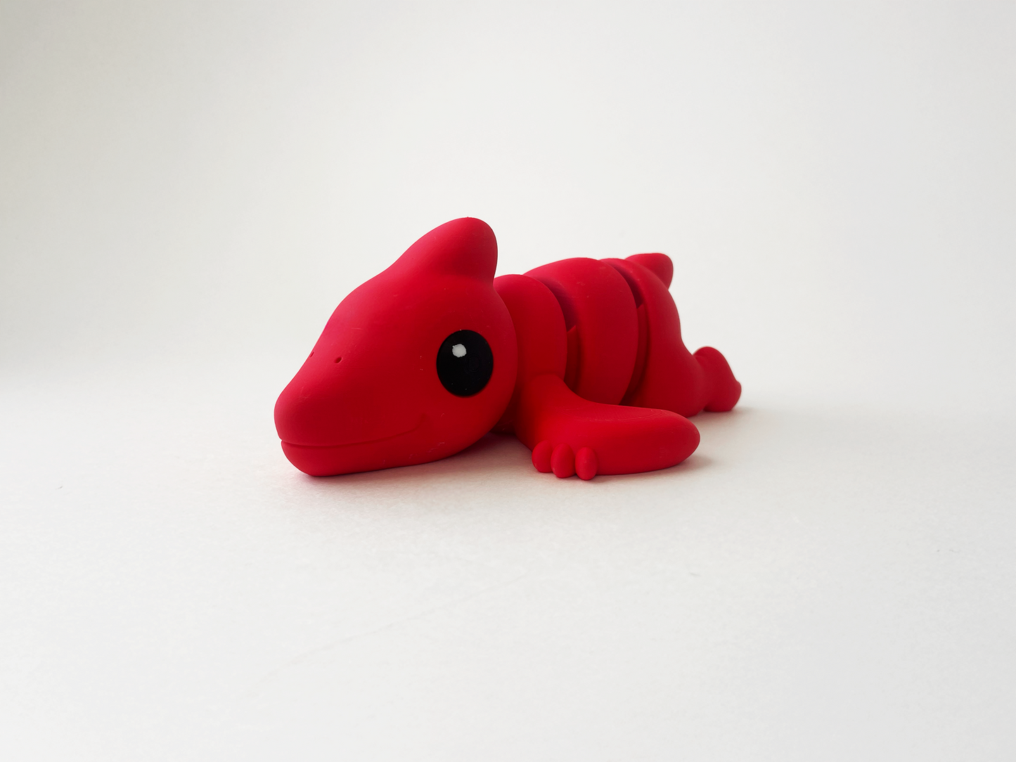 Zou's Red Pterodactyl Fidget Toy- - High-Quality 3D Printed Articulated Pterodactyl for Tabletop Tactile Play & Stress Relief