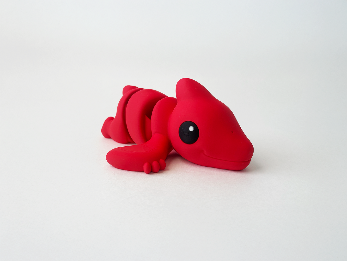 Zou's Red Pterodactyl Fidget Toy- - High-Quality 3D Printed Articulated Pterodactyl for Tabletop Tactile Play & Stress Relief