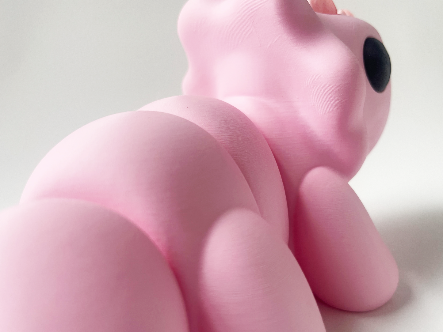 ZOU's BIG Pink Triceratops Dino Fidget Toy - High-Quality 3D Printed Articulated Dinosaur for Indoor & Outdoor Stress Relief Play
