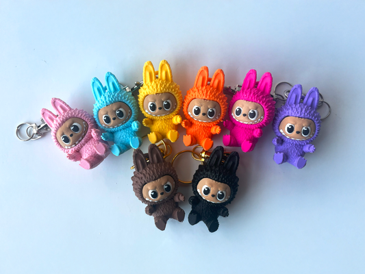 Colorful Labubu Keychains