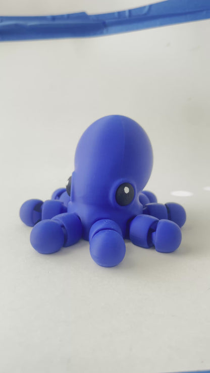 Ben's BIG Blue Octopus Premium Toy for Fun Marine Animal Pretend Play and Tactile STEM Learning
