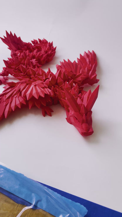 Big Red Winged Premium Dragon for Cool Kids