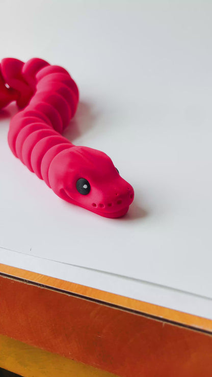 Red Snake Toy