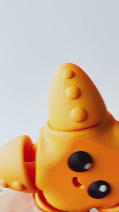 Orange Starfish Toy for Marine Tactile Learning Play!
