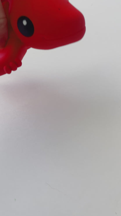 Zou's Red Pterodactyl Fidget Toy- - High-Quality 3D Printed Articulated Pterodactyl for Tabletop Tactile Play & Stress Relief