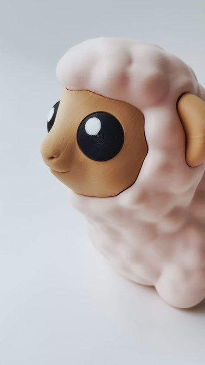 Classic Beige Baby Sheep Toy