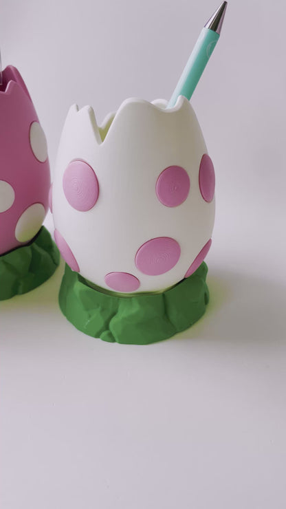 Dino Egg Pencil Holders!