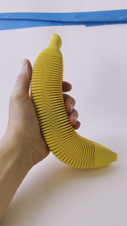 JUMBO Flexi Banana Fidget Toy for Pretend Tactile STEM Play