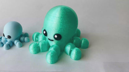 Blue Octopus Flexi Toy Marine Animal for Tactile Learning Play!