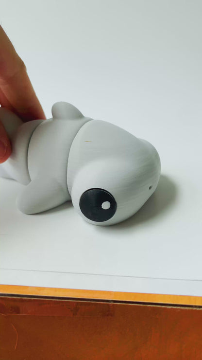 Classic Grey Hammer Head Shark Figurine for Marine Tactile Learning Play!